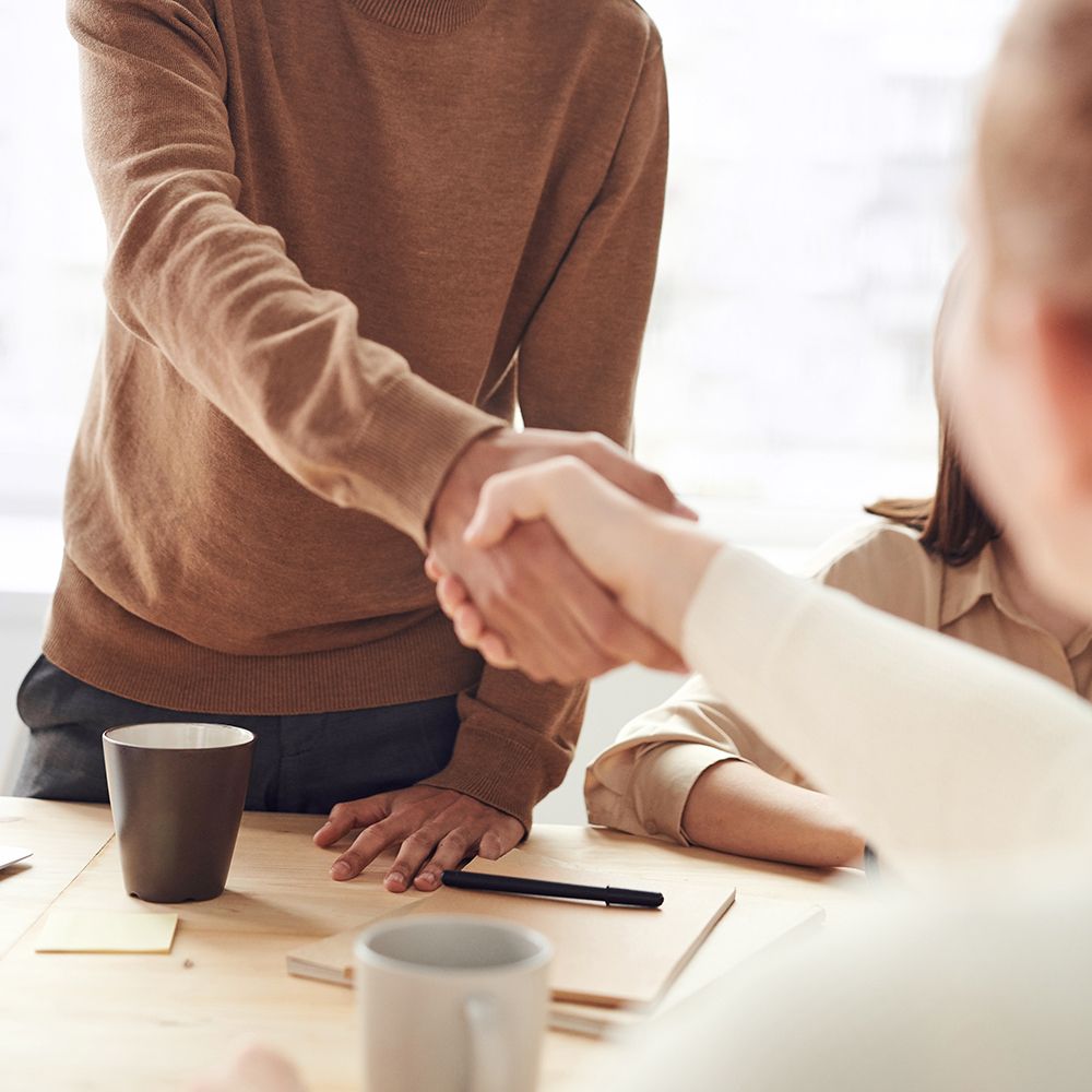 shaking hands