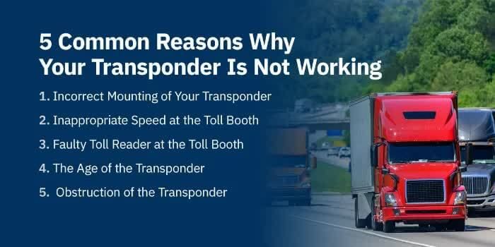5 Common Reasons Why Your Transponder Is Not Working