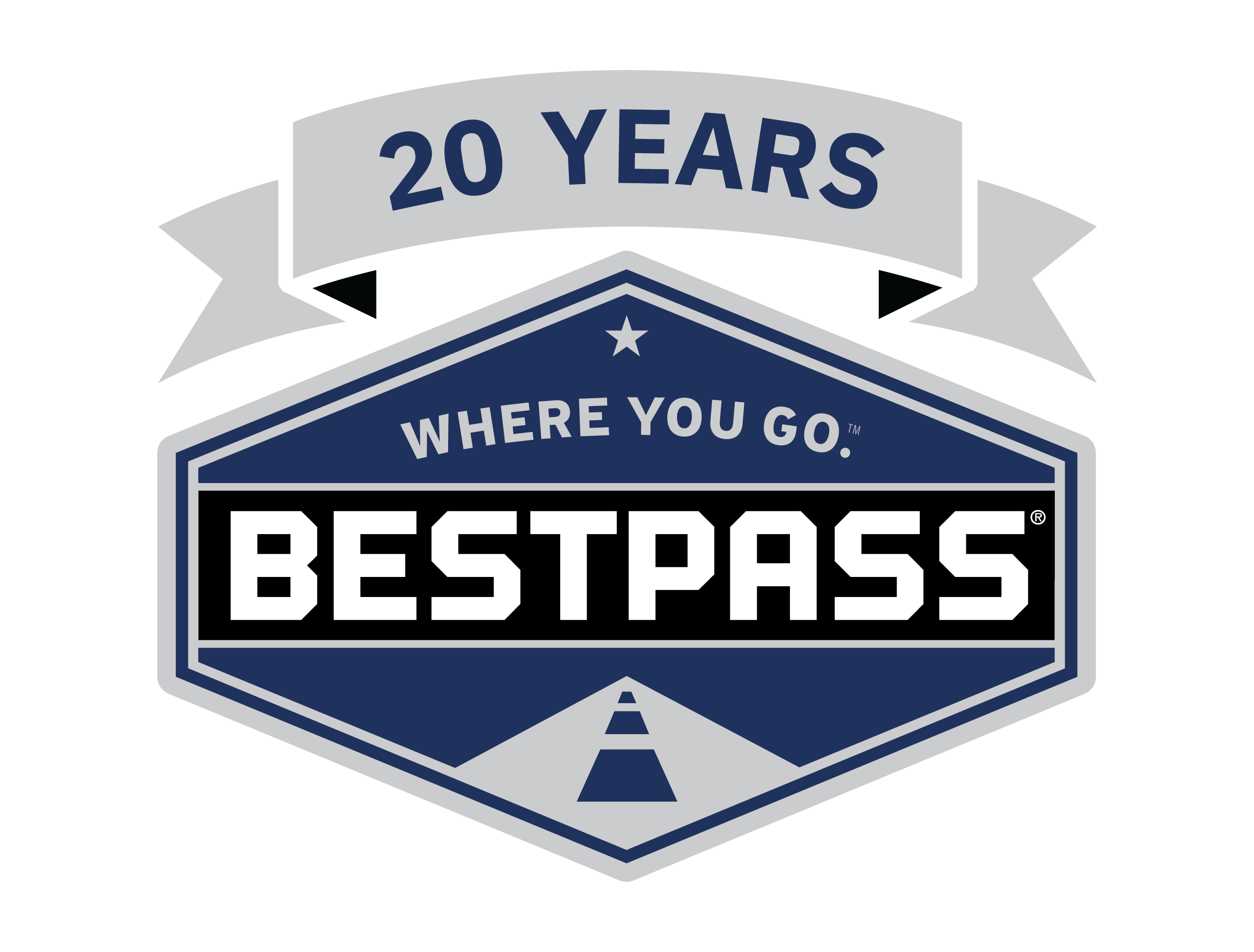 20th Bestpass logo blue w gray 06