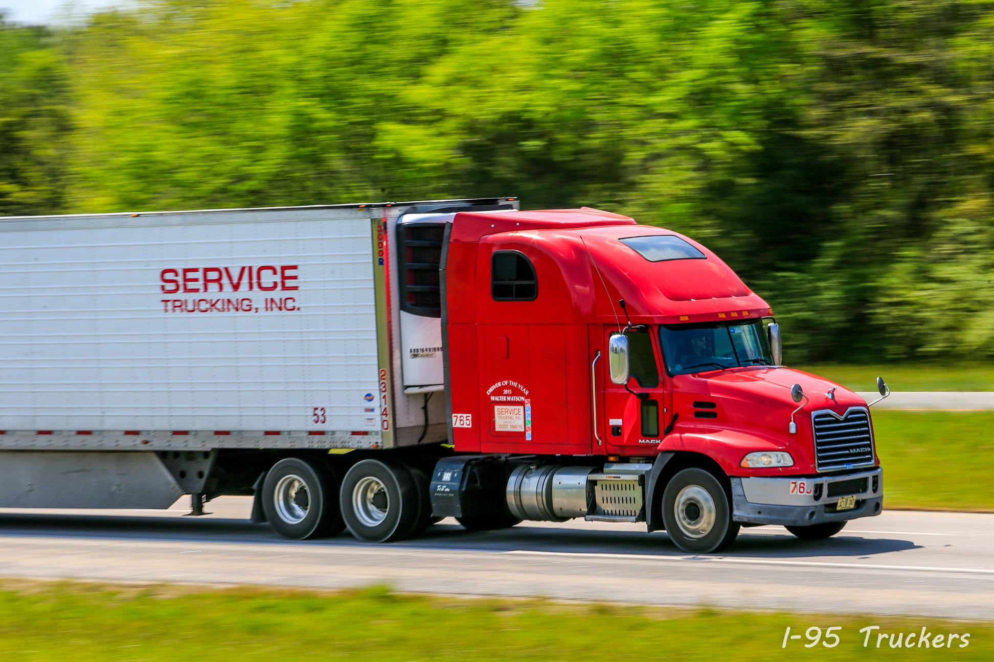 Service Trucking Inc. truck