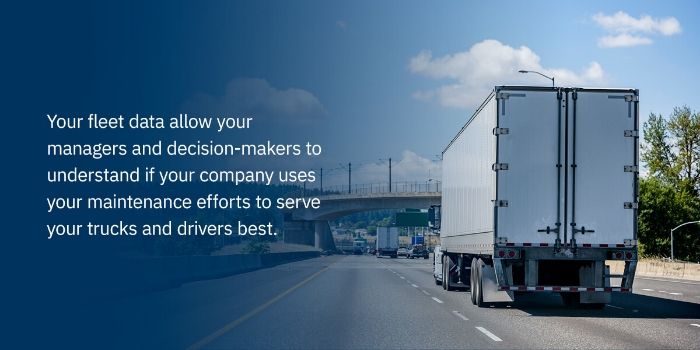 Your fleet data allow your managers and decision-makers to understand if your company uses your maintenance efforts well